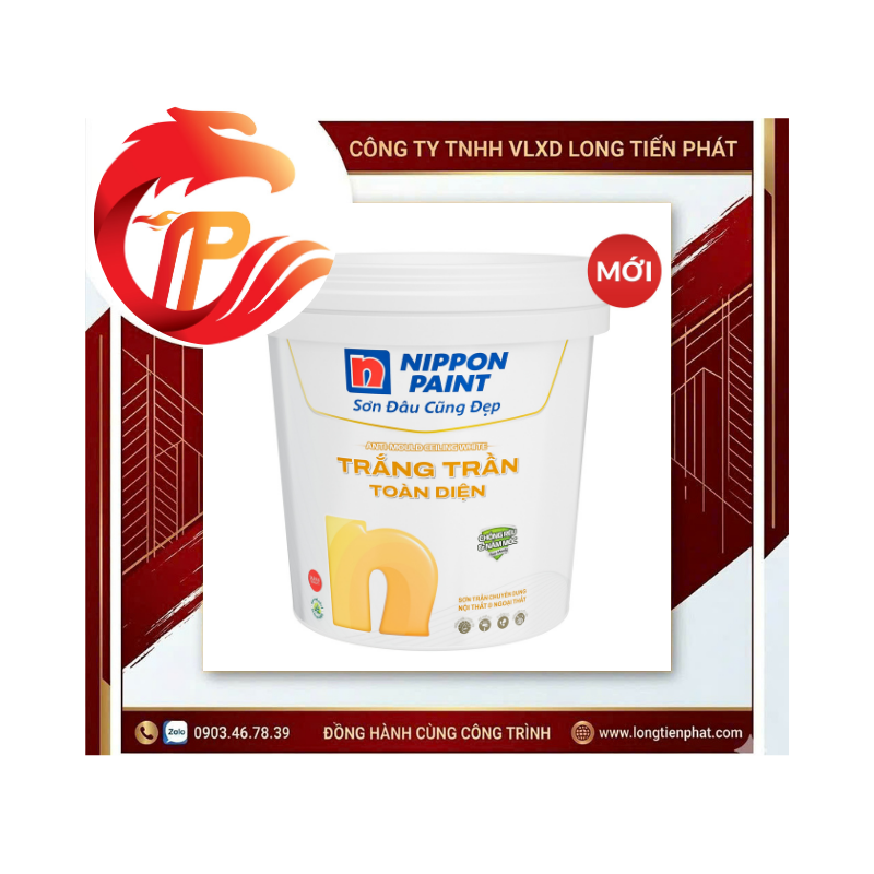 SƠN NỘI THẤT NIPPON TRẮNG TRẦN TOÀN DIỆN