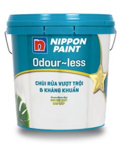 Sơn Nội Thất Cao Cấp Nippon Odour-less Chùi Rửa Vượt Trội & Kháng Khuẩn 15L