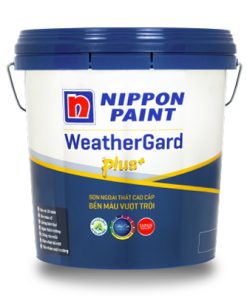 Sơn ngoại thất cao cấp Nippon WeatherGard Plus+ 15L