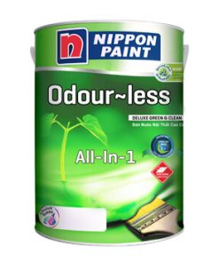 Sơn Nội Thất Cao Cấp Nippon Odour-less All-in-1 Bóng 5L