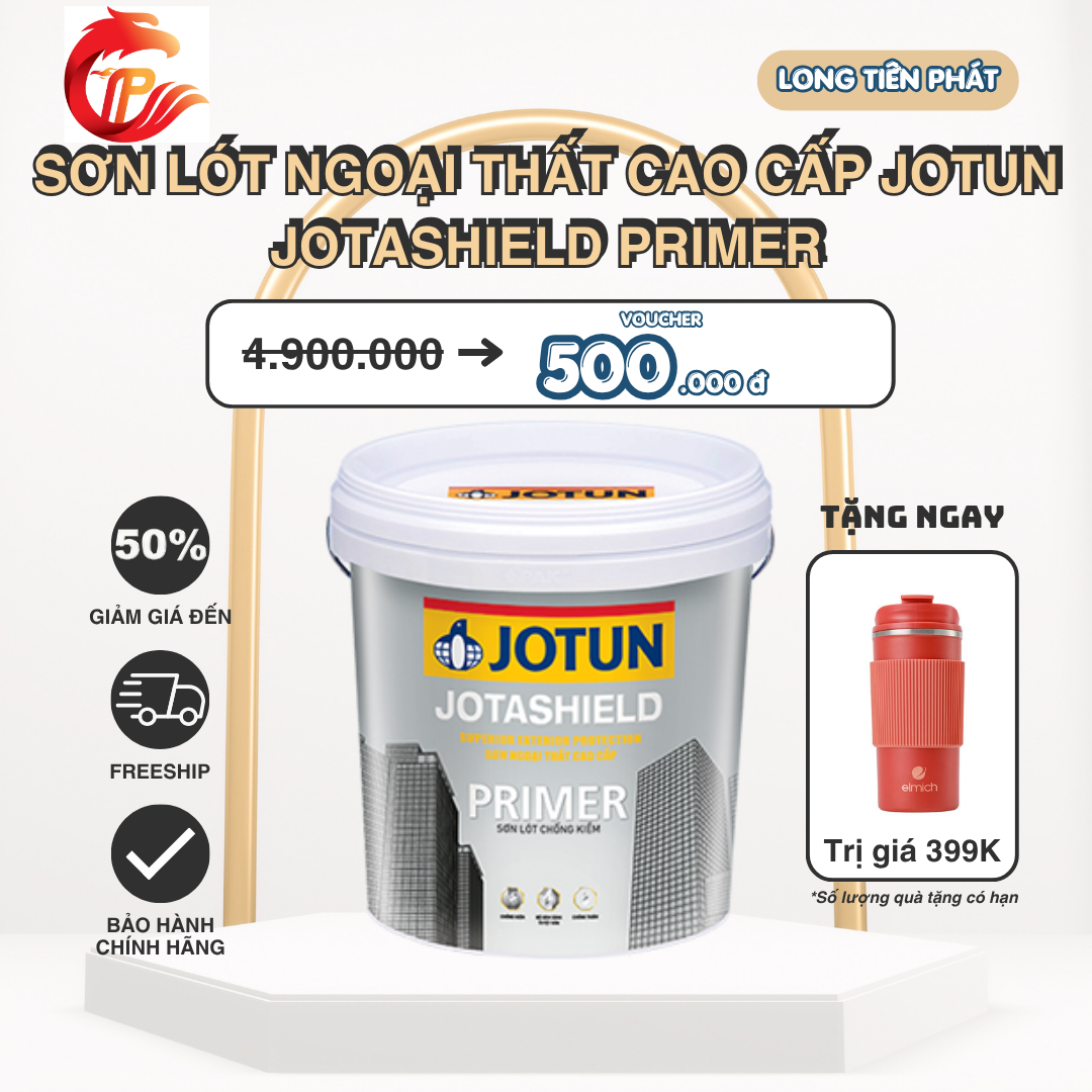 Sơn Lót Ngoại Thất Chống Kiềm JOTUN JOTASHIELD PRIMER