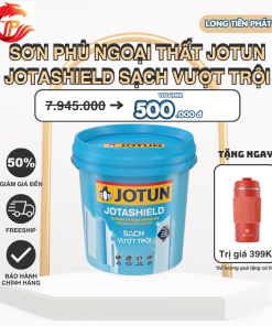 Sơn Nước Ngoại Thất JOTUN JOTASHIELD SẠCH VƯỢT TRỘI