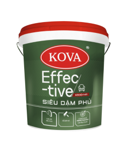 SƠN NỘI THẤT KOVA EFFECTIVE Siêu Dặm Phủ