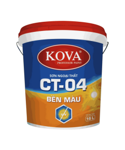 SƠN NGOẠI THẤT CAO CẤP KOVA CT-04 BỀN MÀU