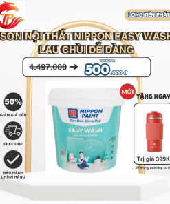 SƠN NỘI THẤT NIPPON EASY WASH LAU CHÙI DỄ DÀNG